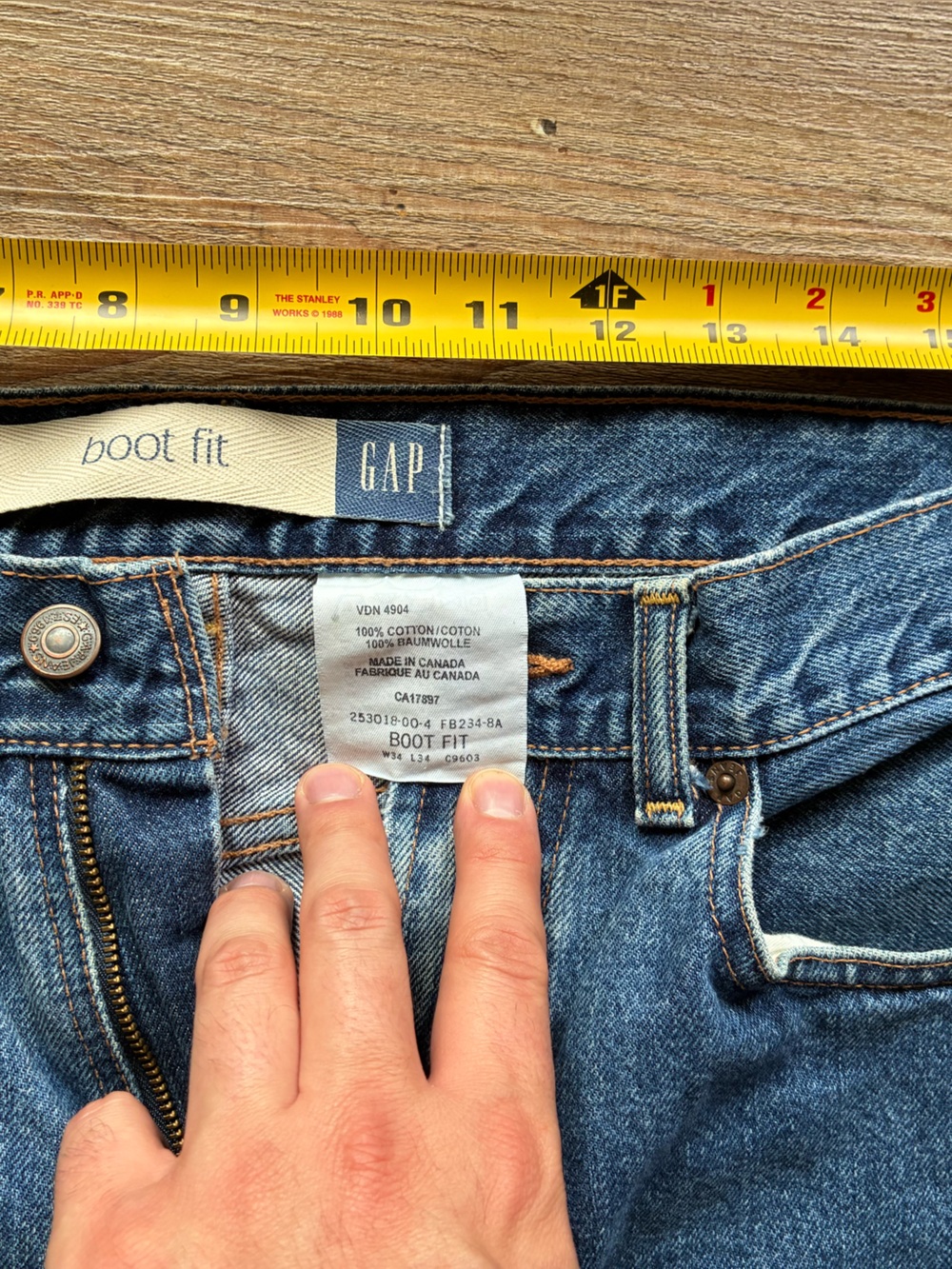 Vintage GAP Men’s Boot Fit Jeans